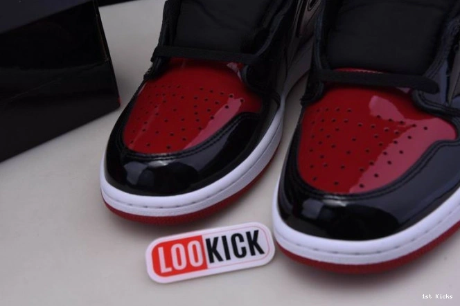 1st Kicks 807 OG 1 High Patent Air SmartChoice 555088- Bred Jordan 1116